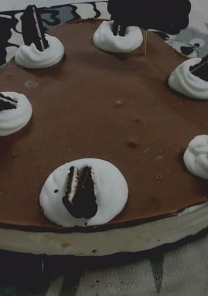صورة لوصفة تشيز كيك الاوريو 🍰😍