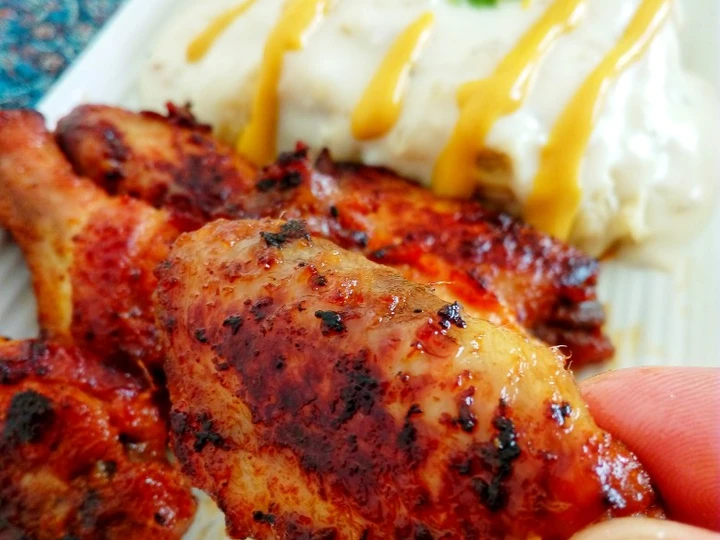 Langkah Gampang Menyiapkan Resep Smoked Honey Chicken Wings (super Juicy) yang Bikin Ngiler Anti Ribet, Bikin Ngiler