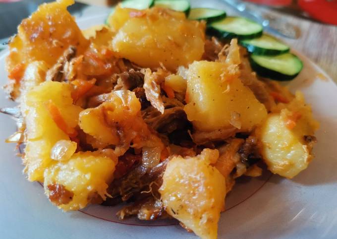 "Пикантная" картошечка