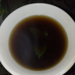 A picture of My spiced black tea.