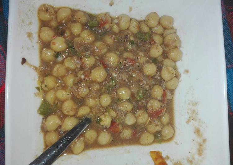 How to Make HOT Chickpea curry