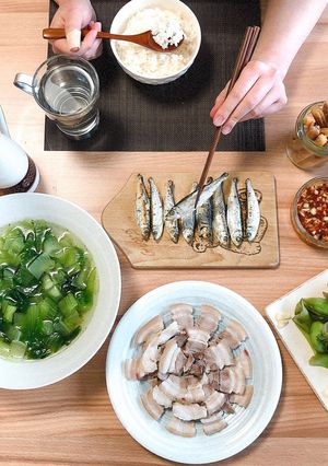Hình của món Cơm nhà của du học sinh.