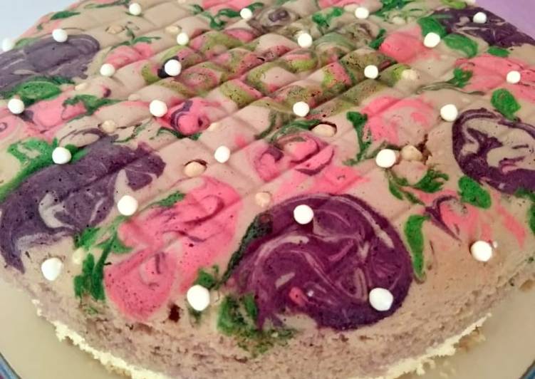 Cara Gampang Membuat Jelita Cake Lapis Ungu Takaran Sendok yang Bisa Manjain Lidah