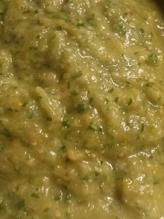 A picture of Chunky Salsa Verde.