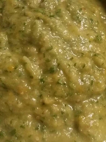 Recipe Chunky Salsa Verde which So Delicious