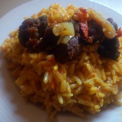 A picture of Jollof.