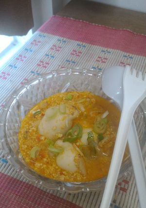 Foto resep Cumi isi kuah tahu telur