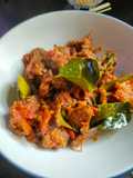 Sei sapi bumbu rica manado