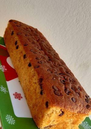 Una foto de Budín de Banana con chispas de chocolate