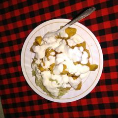 A picture of Creamed Matoke and Sweet Potatoes.
