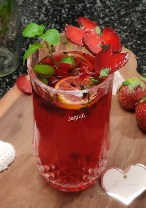 A picture of Strawberry Relish with Strawberry Hearts.