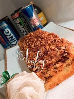 عکسی از دستور نان سیب و دارچین و گردو🍂