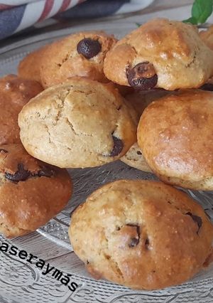 Una foto de Galletas de avena  y chocolate -sin azúcar-