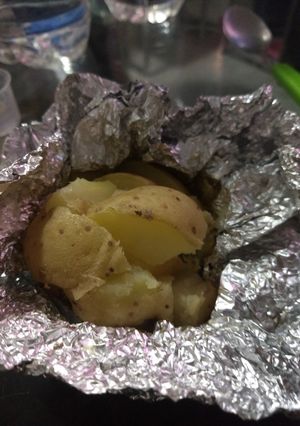 Una foto de Papa al Horno muy fácil!!!!