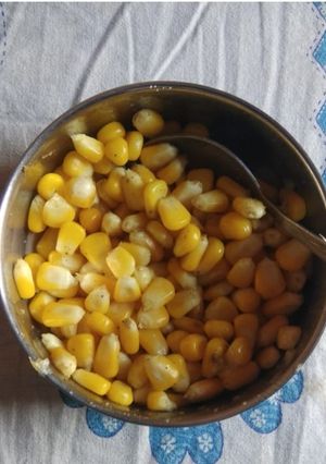 होममेड स्वीट कार्न(homemade sweet corn recipe in hindi) रेसिपी मुख्य फोटो