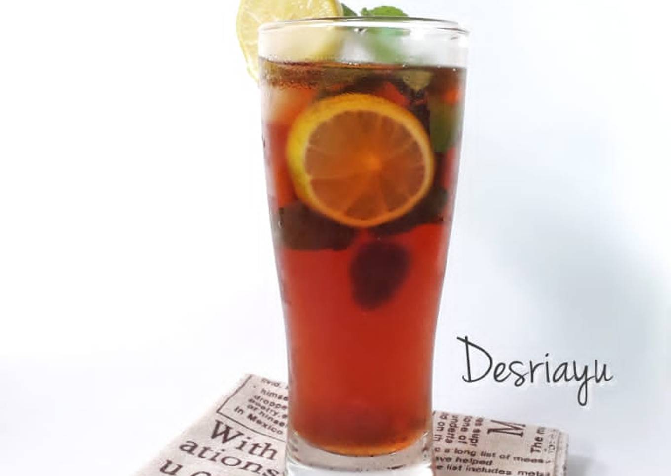 Ice Mint Lemon Tea