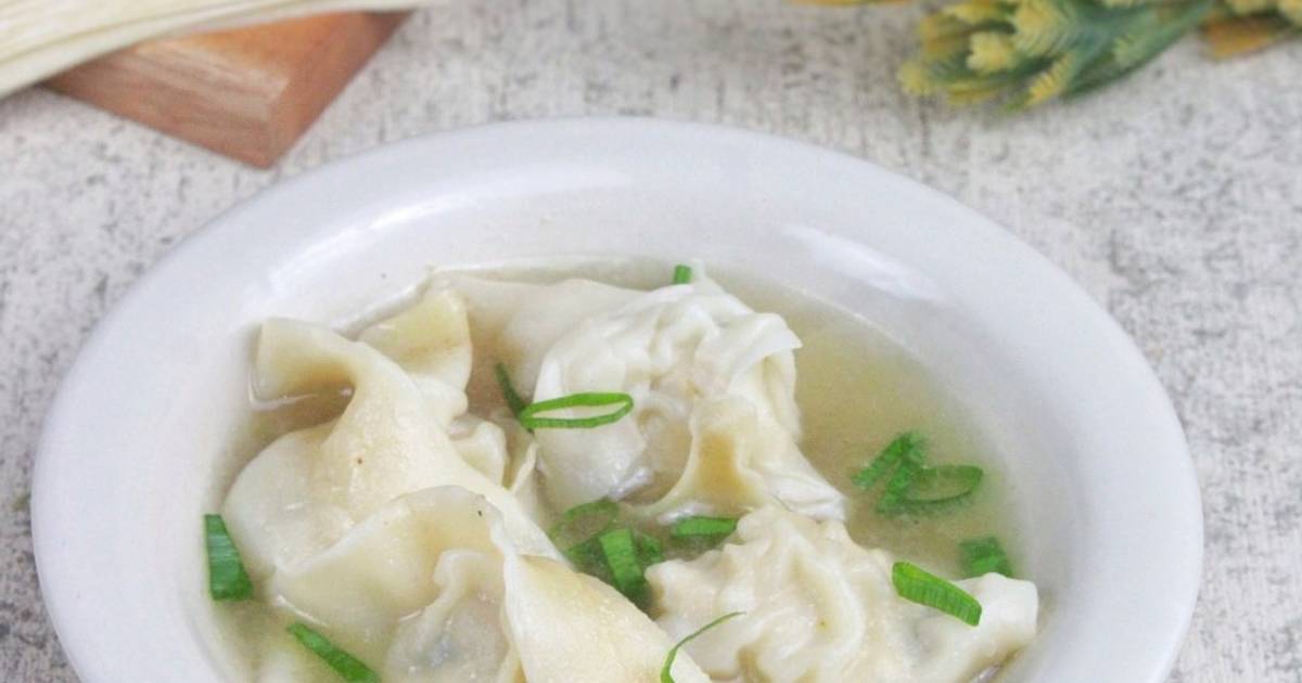 9 resep wonton soup ala resto enak dan mudah - Cookpad