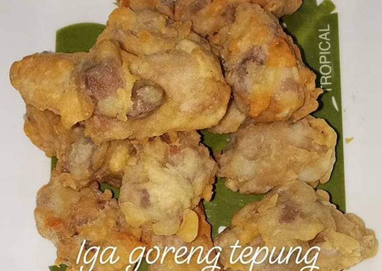 Resep Iga goreng tepung oleh Yohana Otk Cookpad