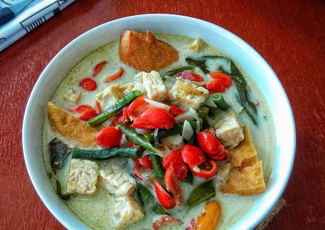 Lodeh Tempe Kulit Melinjo