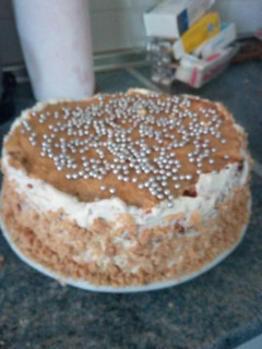 Una foto de Pan de bizcocho base para tartas