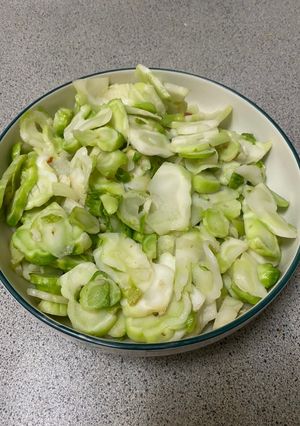 清炒娃娃菜 的食譜成品照片