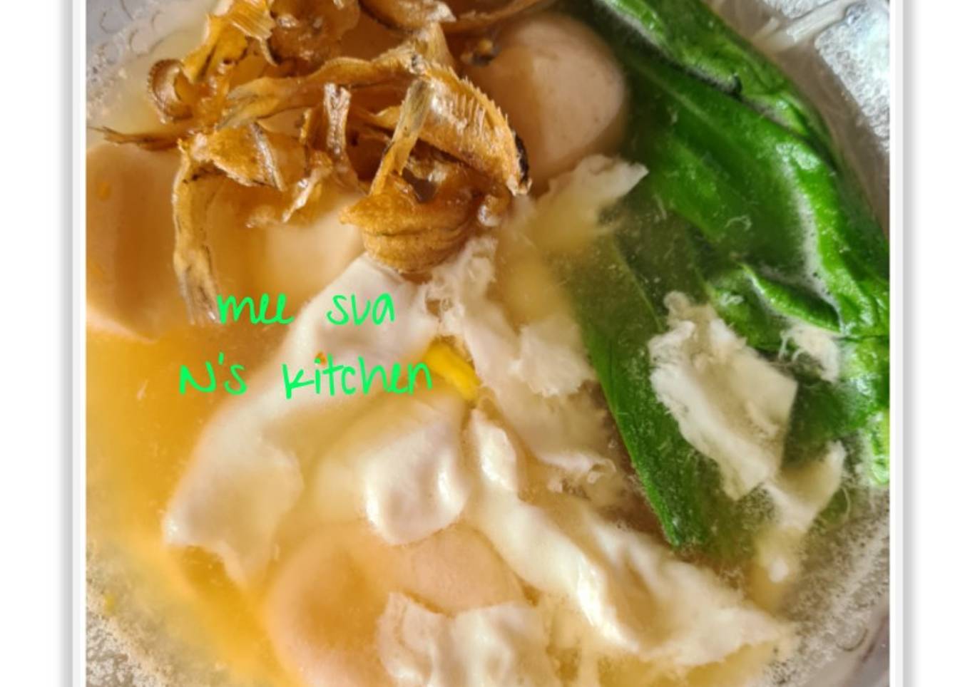 Resep Mee sua soup, Sempurna