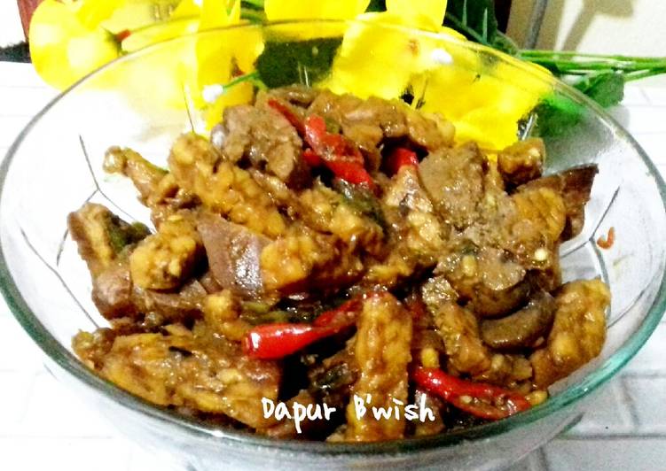 Olahan Tumis Tempe Ati Ampela | Cara Mengolah Tumis Tempe Ati Ampela Yang Enak Banget