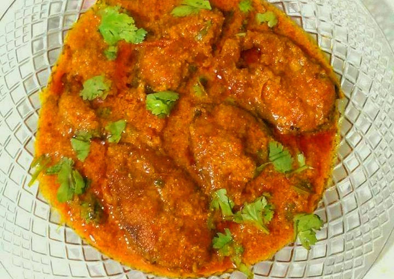 Sarson Wali Machhli(Fish in Mustard Gravy