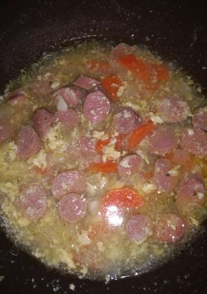 Foto resep Sop wortel sosis telor