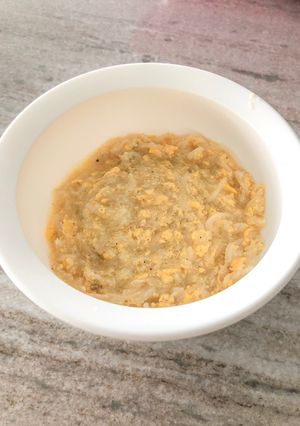 Foto resep Mpasi misua ayam telur 10 bulan