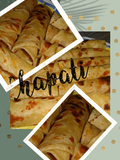 A picture of Soft layered East African Carrot Chapati.