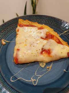 Una foto de Pizza con masa de coliflor sin TACC