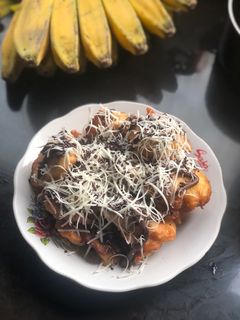 Foto resep Pisang goreng coklat keju