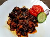 🍆 Fiery Garlic Eggplant Delight