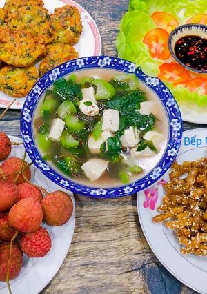 Hình của món Mâm cơm chay 07.