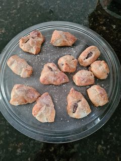 Una foto de Bocaditos de hojaldre y chocolate