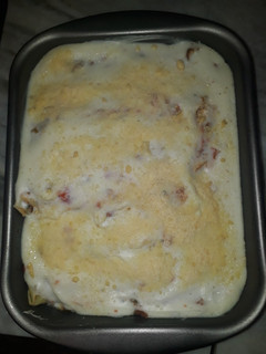 Una foto de Canelones de espinaca y ricota con salsa de tomate natural