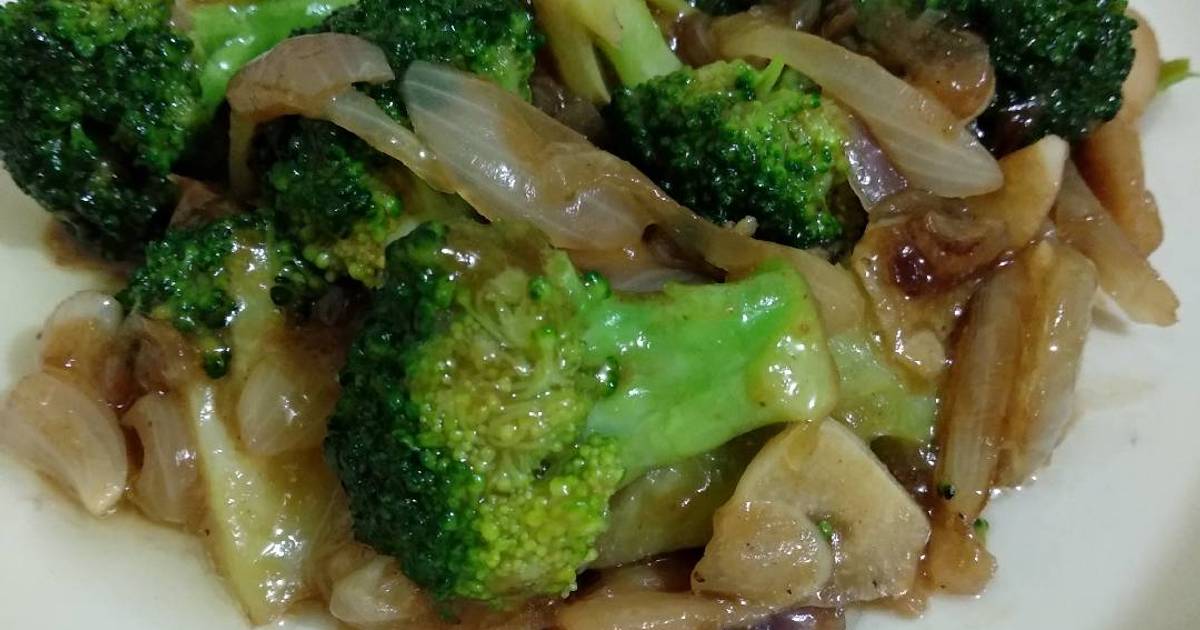 Resep Brokoli Jamur Kayu Shimeji saos teriyaki oleh Lady Tuwisty Cookpad