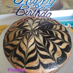 A picture of Marble cake.