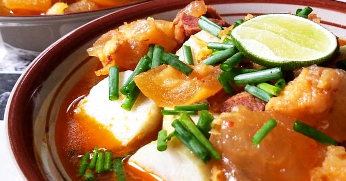 Resep Lontong Kikil Surabaya Oleh Felicia Tan - Cookpad