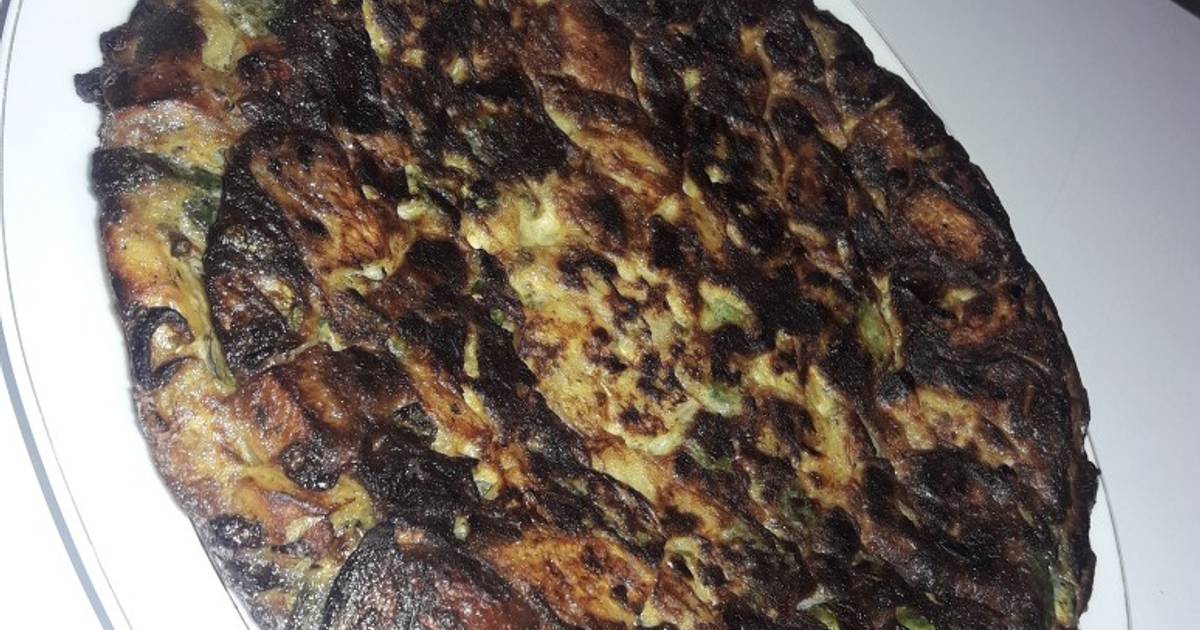 Tortilla de papas y zapallitos Receta de Mariela Mariela Cookpad