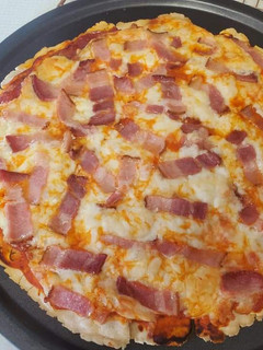 Una foto de Pizza extra finita sin gluten