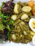 Ensalada Niçoise con salmón