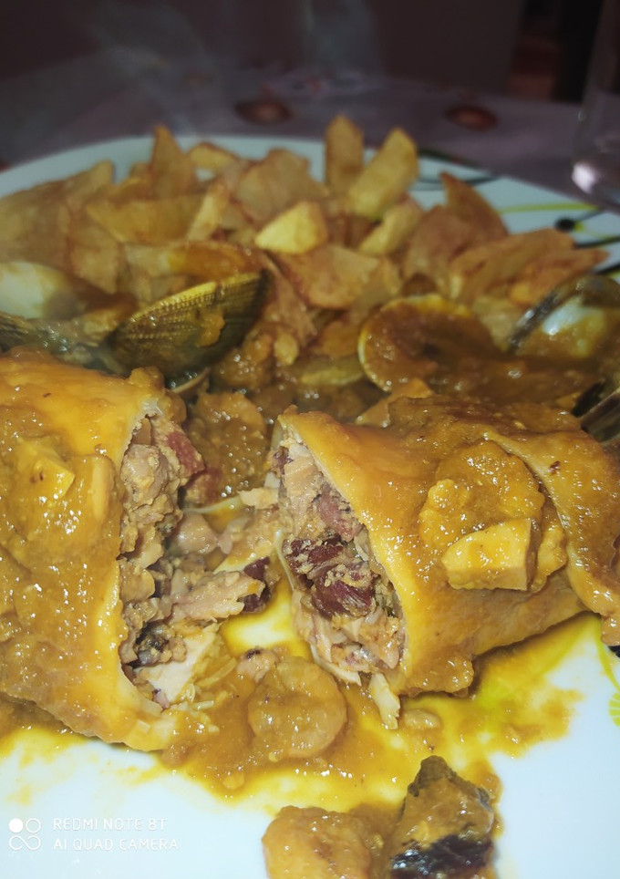 Una foto de Chipirones rellenos
