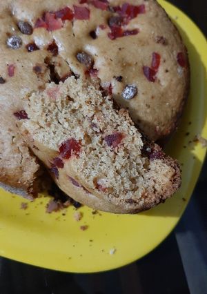 A picture of Healthy jaggery and oats cake.