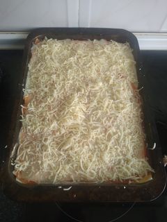 Una foto de Lasaña de carne