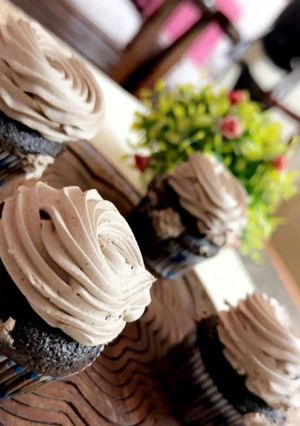 A picture of Chocolate cupcakes.