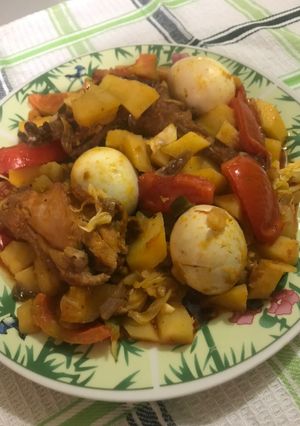 Potato 😋dafa duka ainihin hoton girkin