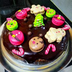 A picture of Chocolate cheesecake.