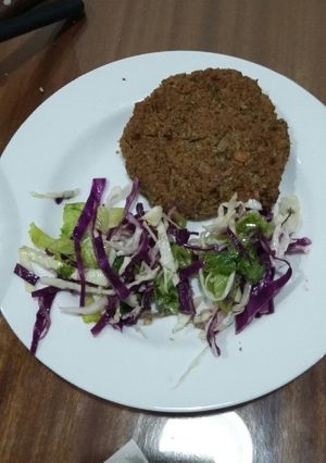 Una foto de Hamburguesas de soja y lenteja!!